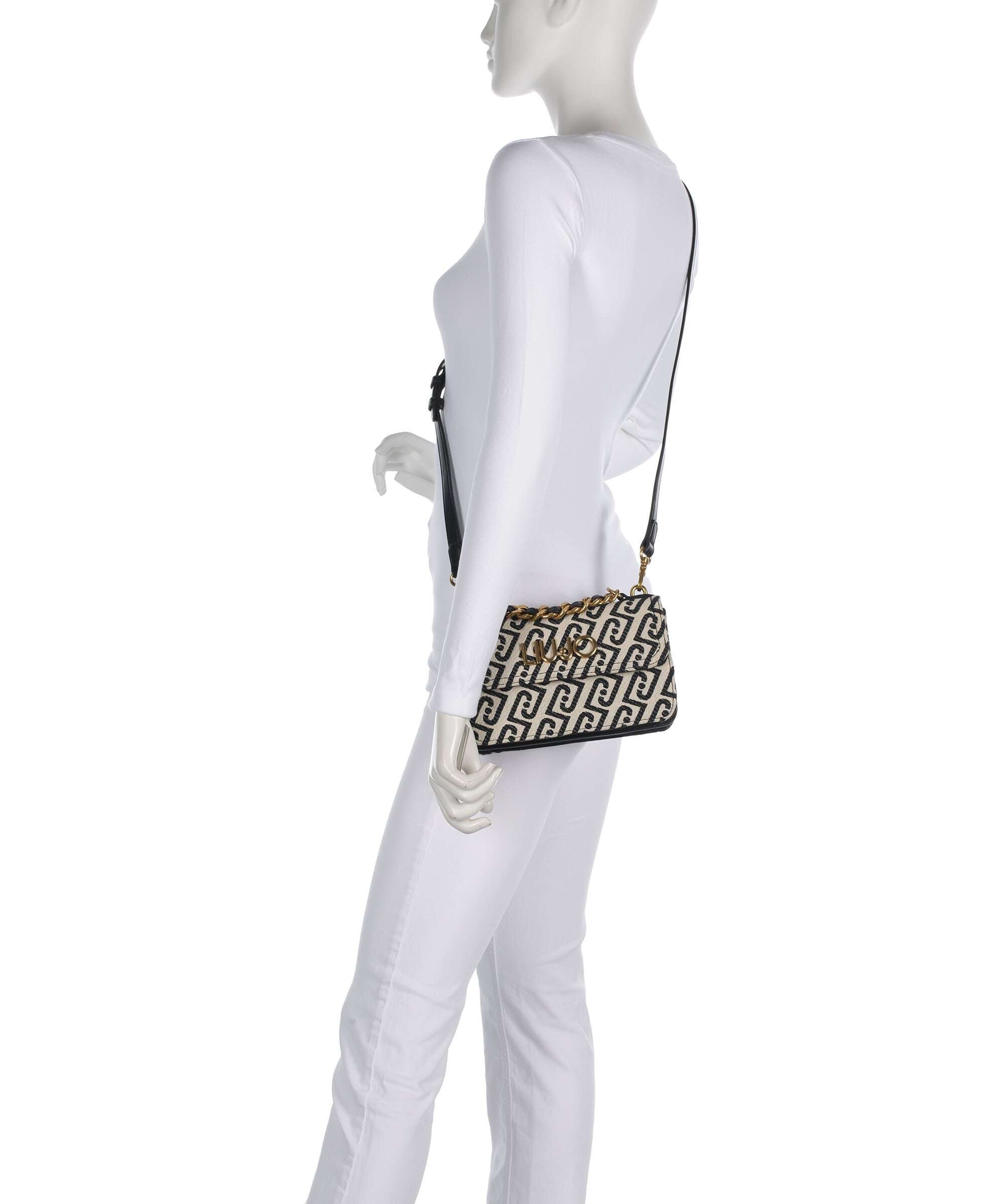 Liu Jo Shaula M Crossbody bag black/white