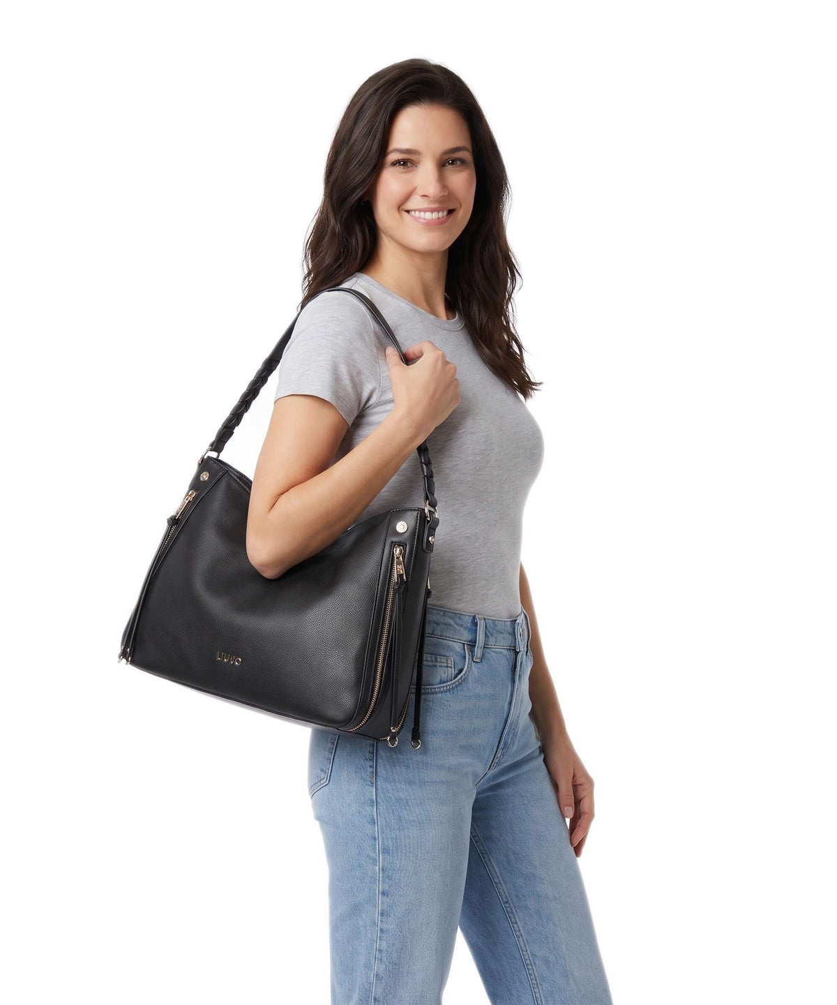 Liu Jo Gihen M Hobo bag nero