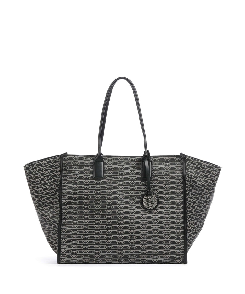 Emporio Armani La Gio Tote bag nero/ecru