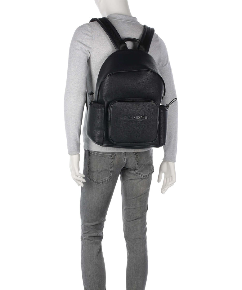 Armani Exchange Miami Backpack deep navy