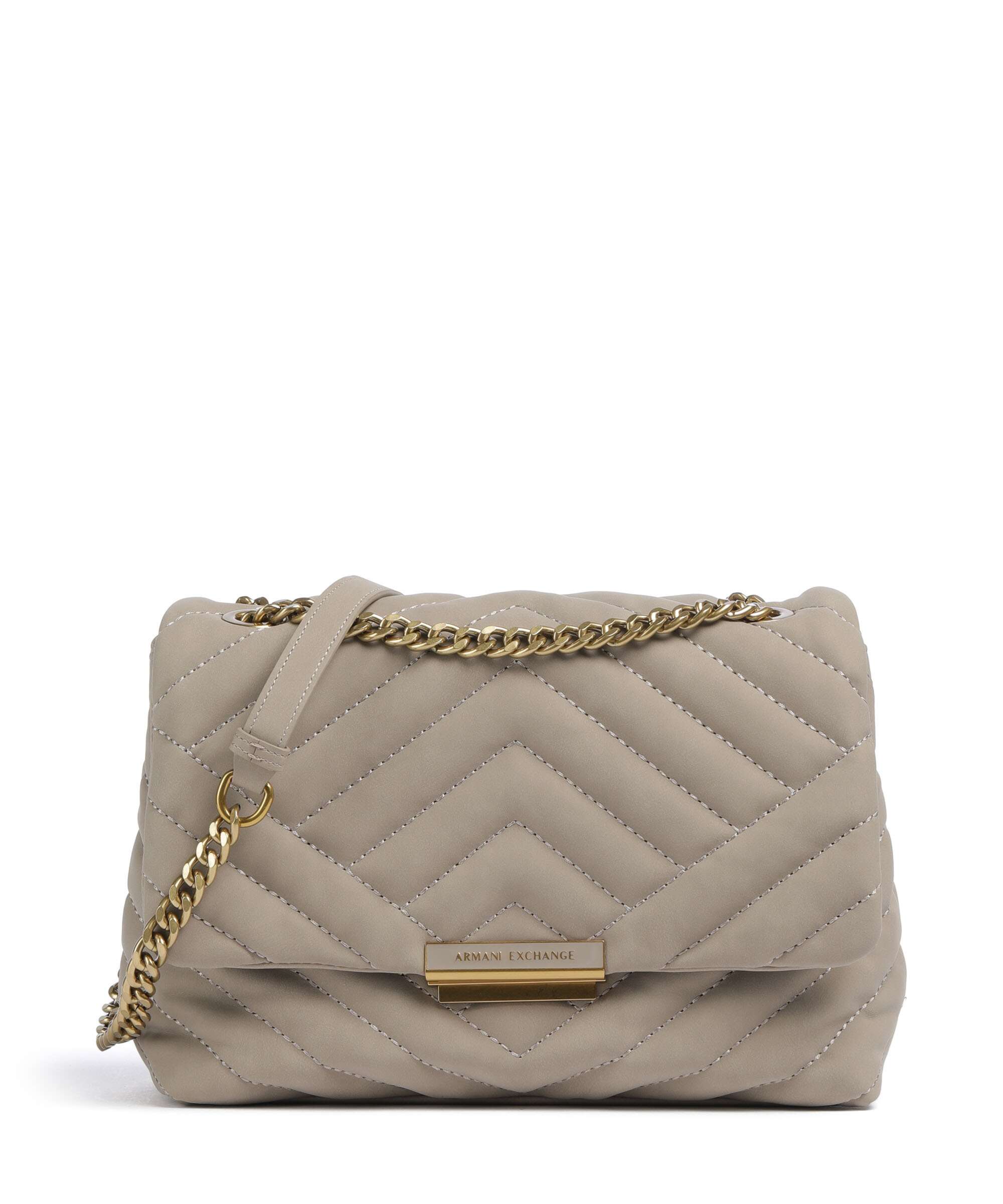 Armani Exchange Victoria M Shoulder bag taupe