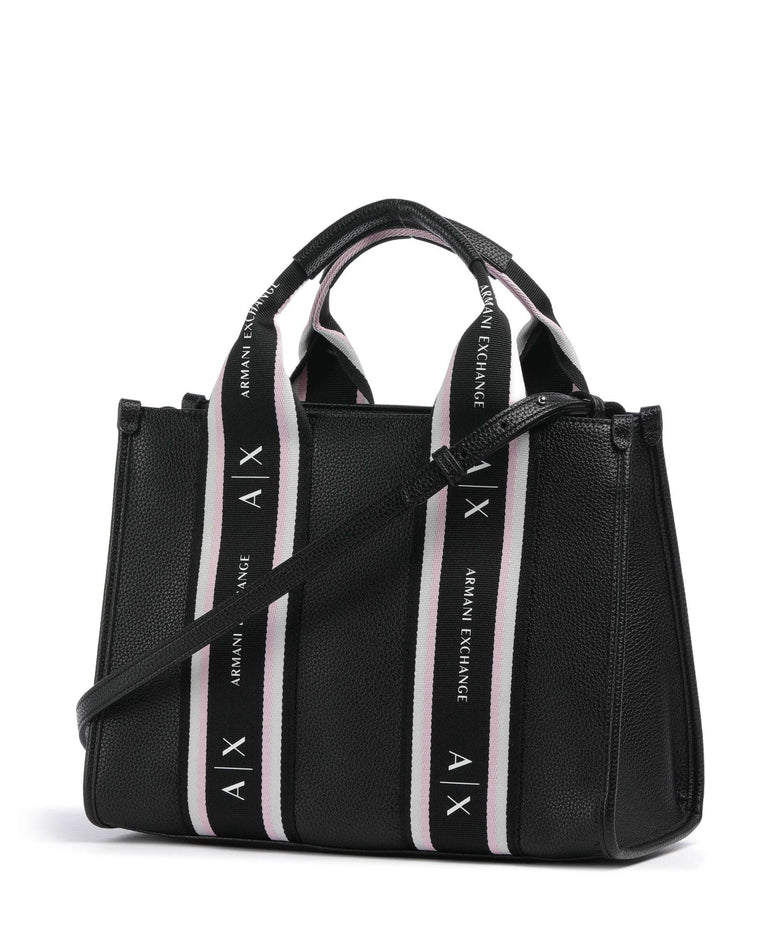 Armani Exchange Maggie M Handbag black/sundown