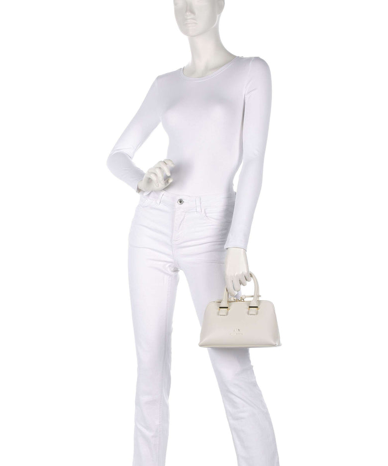 Armani Exchange Megan S Handbag offwhite