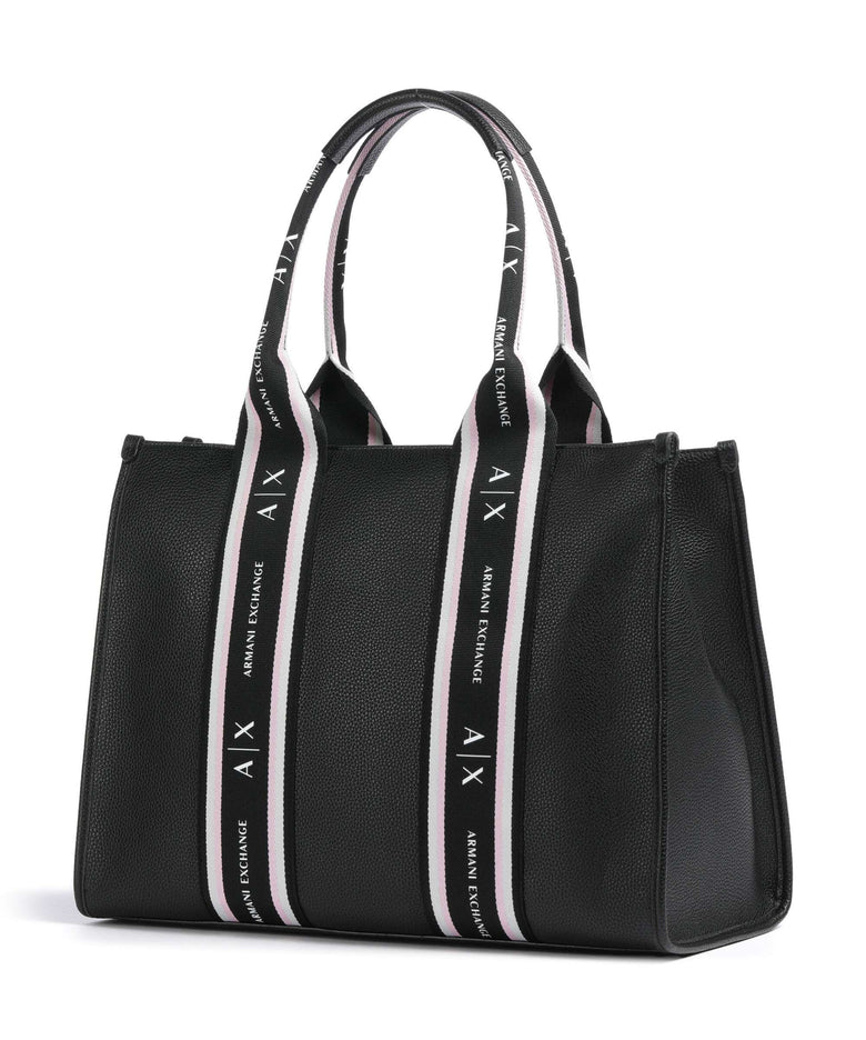 Armani Exchange Maggie L Tote bag black/sundown