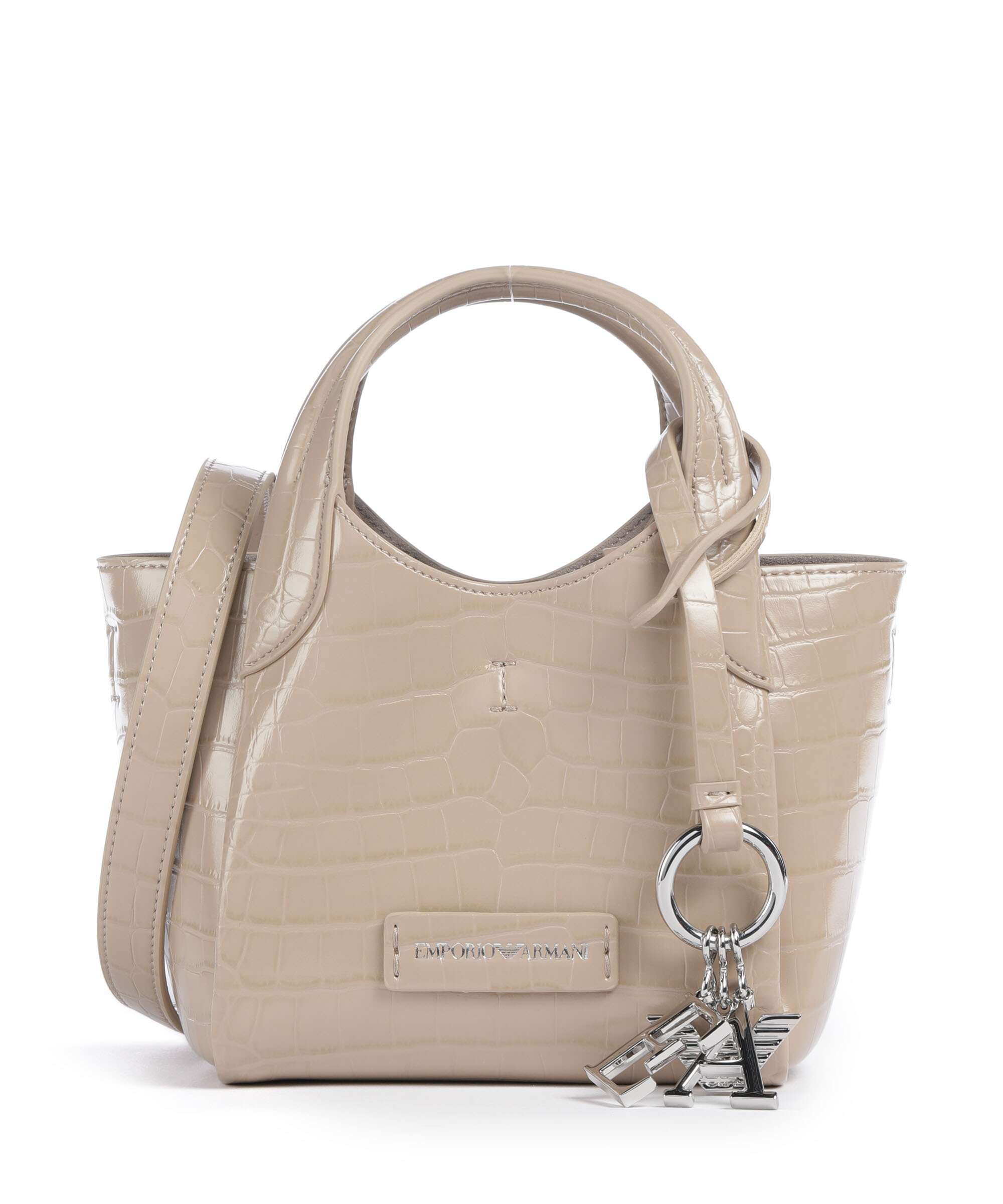 Emporio Armani Durini 24 Crossbody bag beige