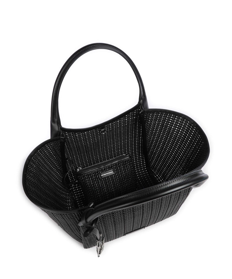 Emporio Armani Durini 24 Tote bag nero