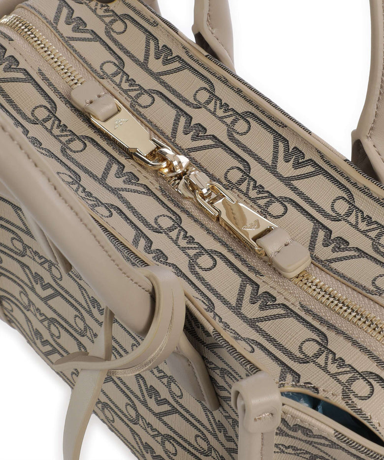 Emporio Armani La Gio Crossbody bag ecru/nero