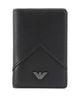 Emporio Armani Premium Nappa Porta carte di credito black beauty