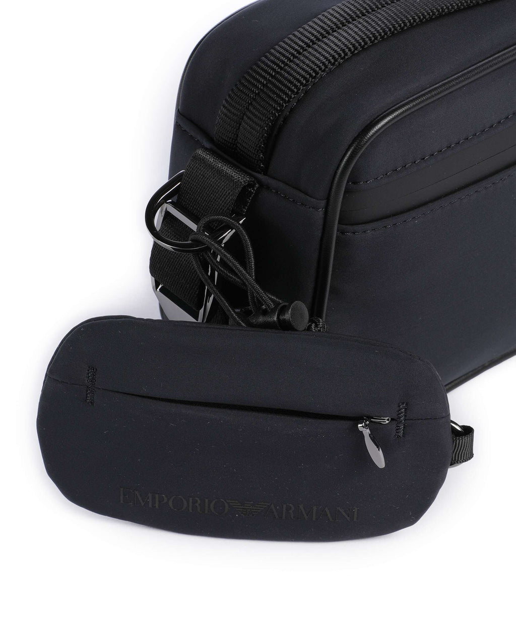 Emporio Armani Travel Essential Crossbody bag blu navy