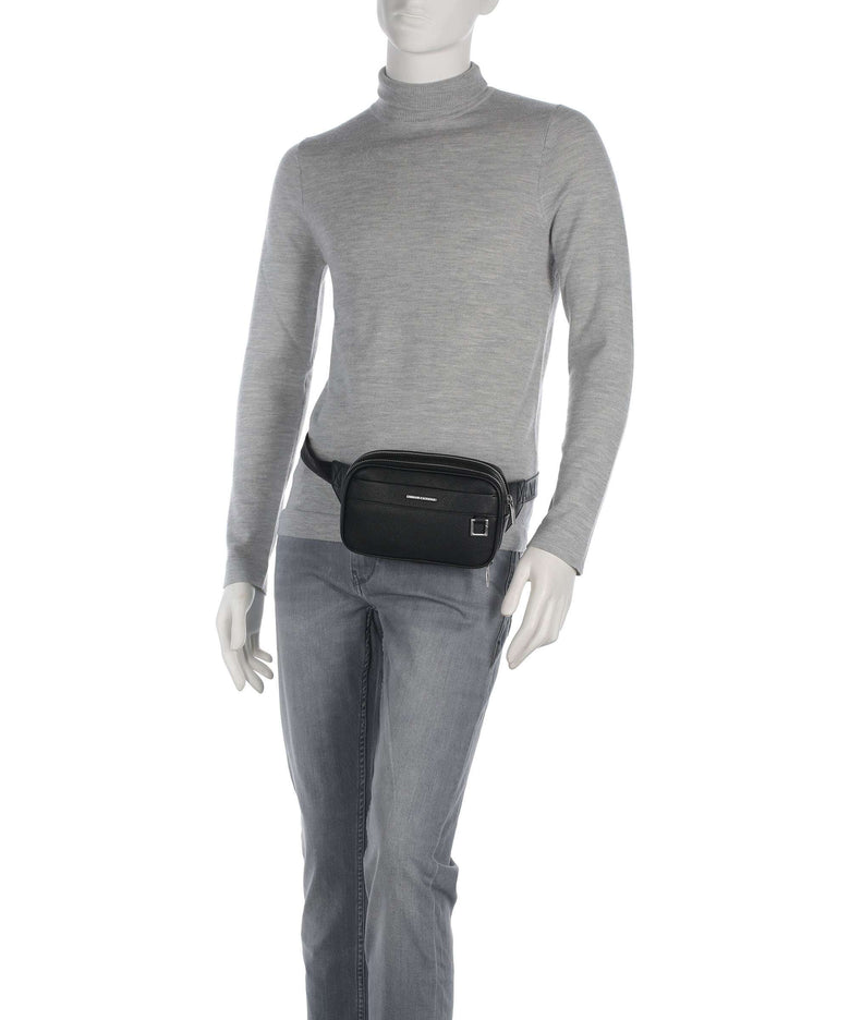 Armani Exchange New York Fanny pack black
