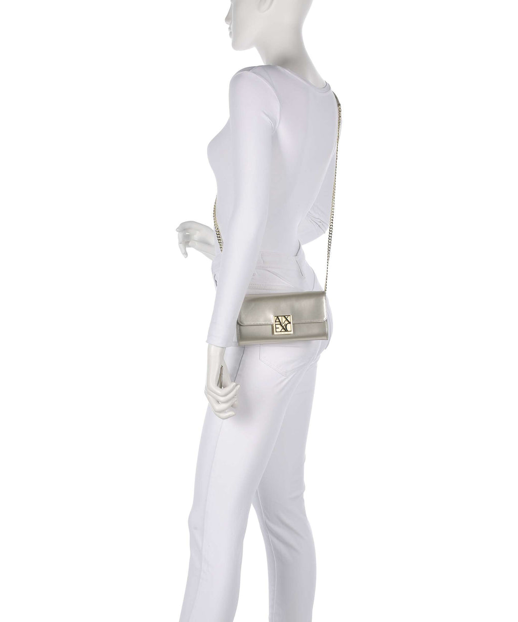 Armani Exchange Amy Crossbody bag light gold
