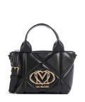 Love Moschino Embossed Q Handbag nero