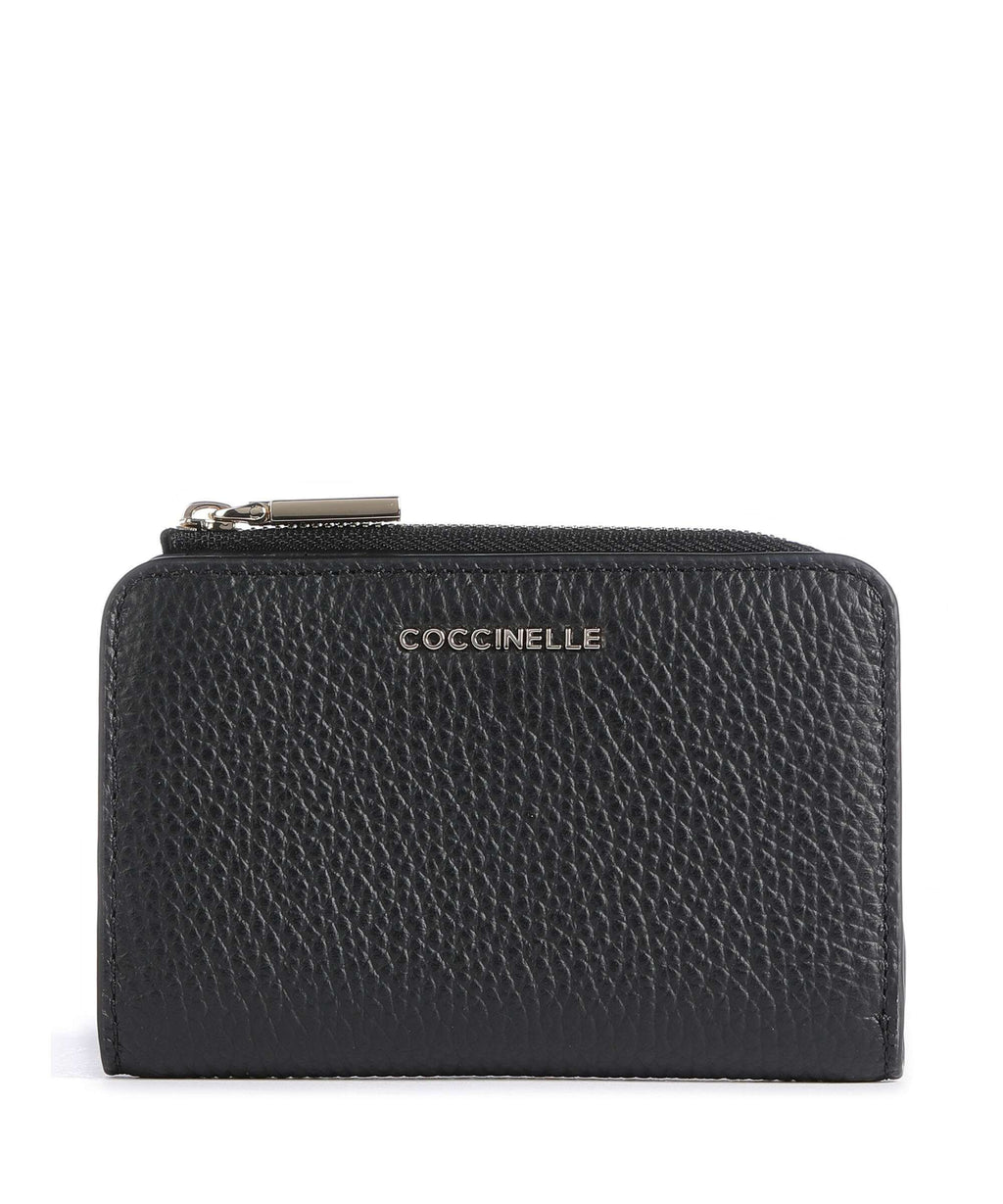 Coccinelle Metallic Soft Wallet noir