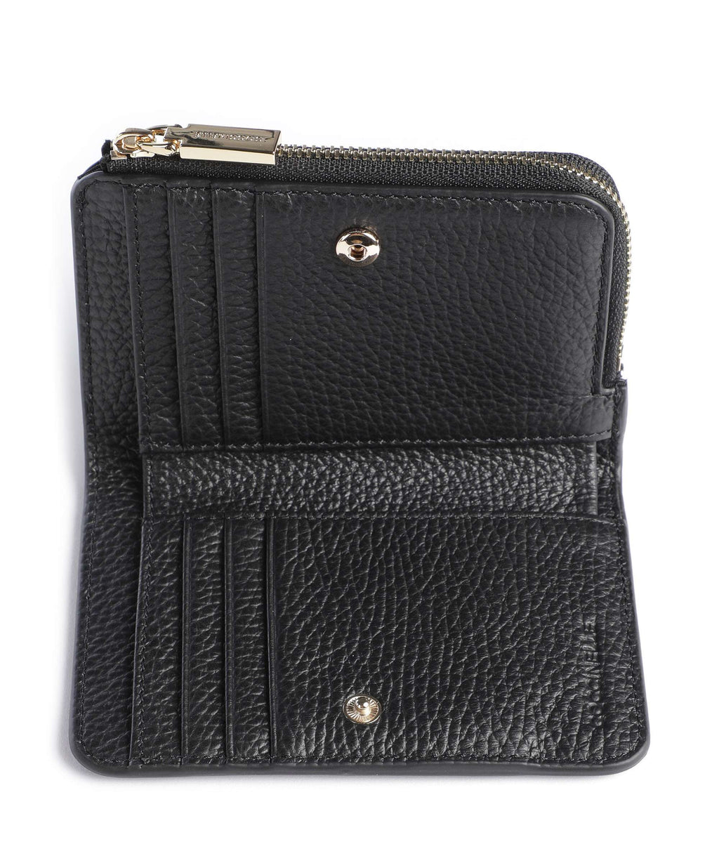 Coccinelle Metallic Soft Wallet noir