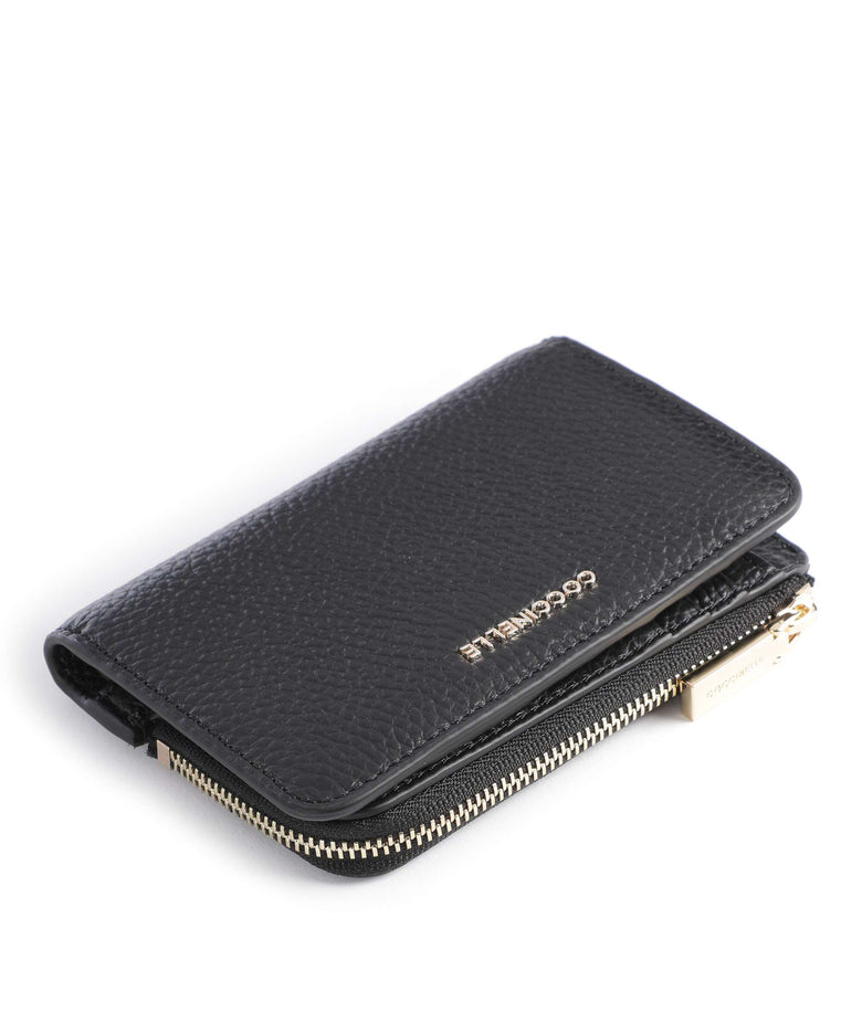 Coccinelle Metallic Soft Wallet noir