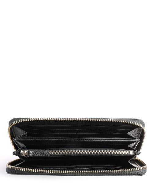 Coccinelle Metallic Soft Wallet noir