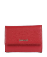 Coccinelle Metallic Soft RFID Wallet ruby