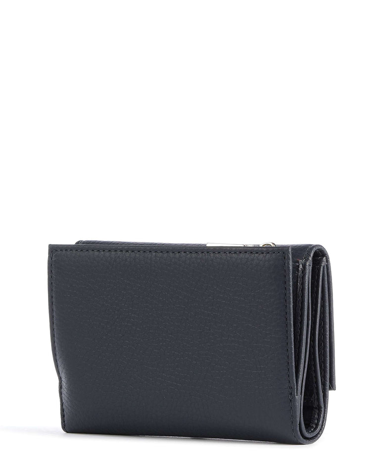 Coccinelle Metallic Soft Wallet midnight blue