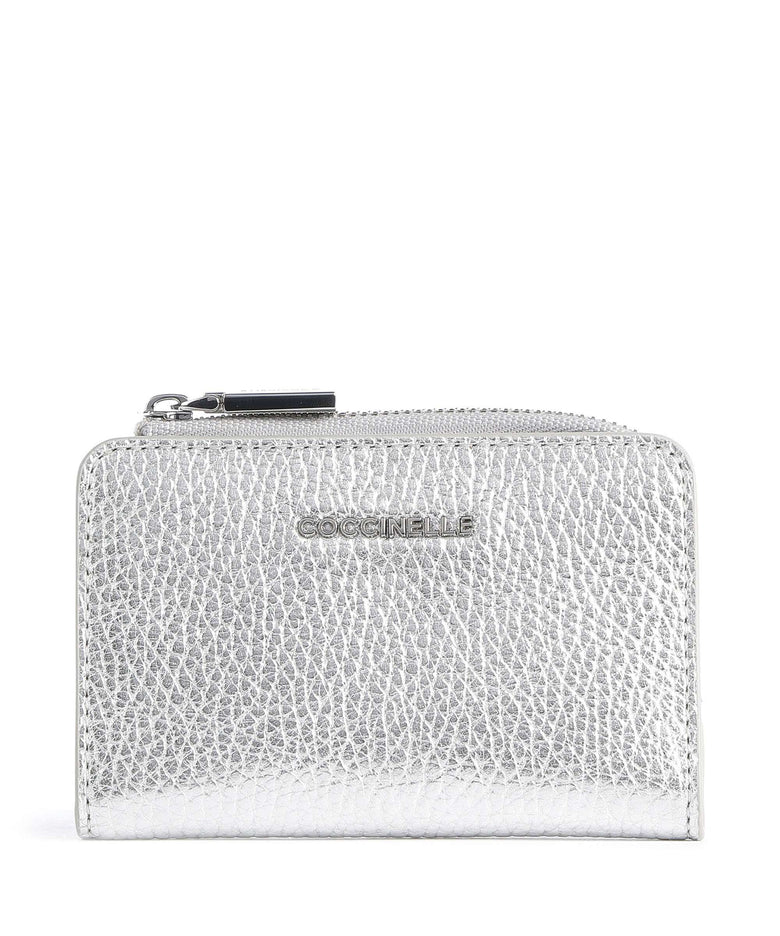 Coccinelle Metallic Soft Wallet silver