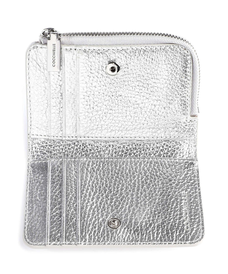Coccinelle Metallic Soft Wallet silver