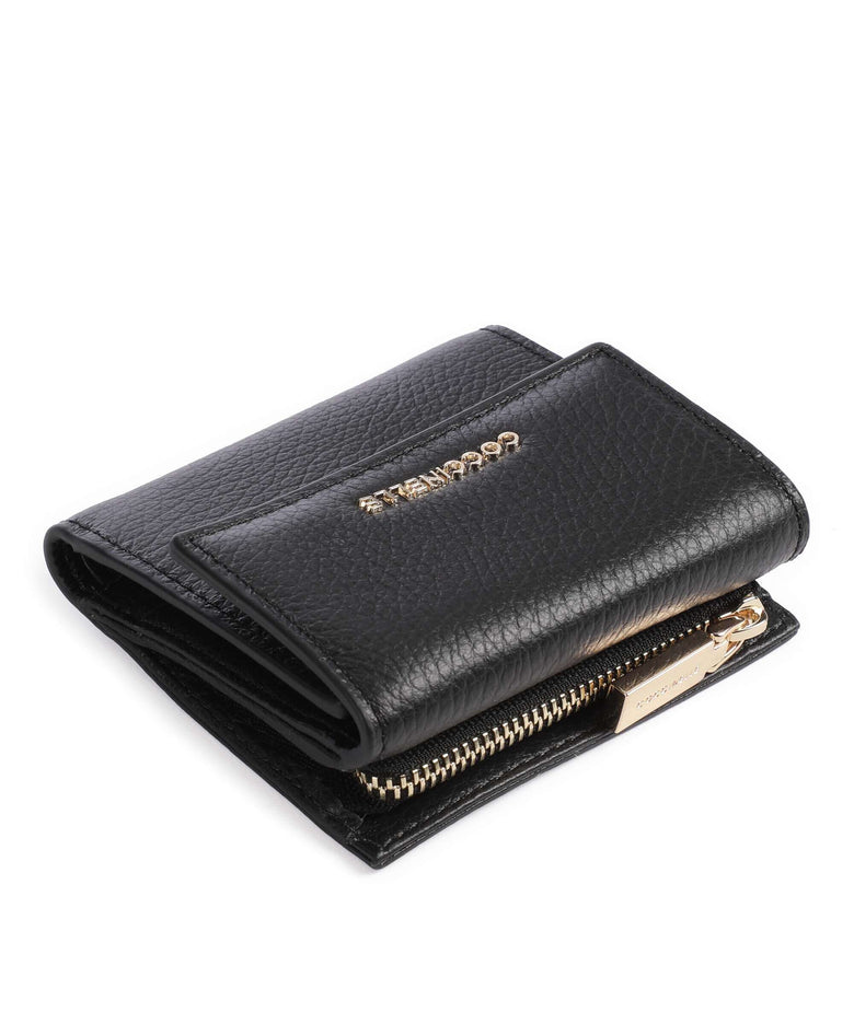 Coccinelle Metallic Soft Wallet noir