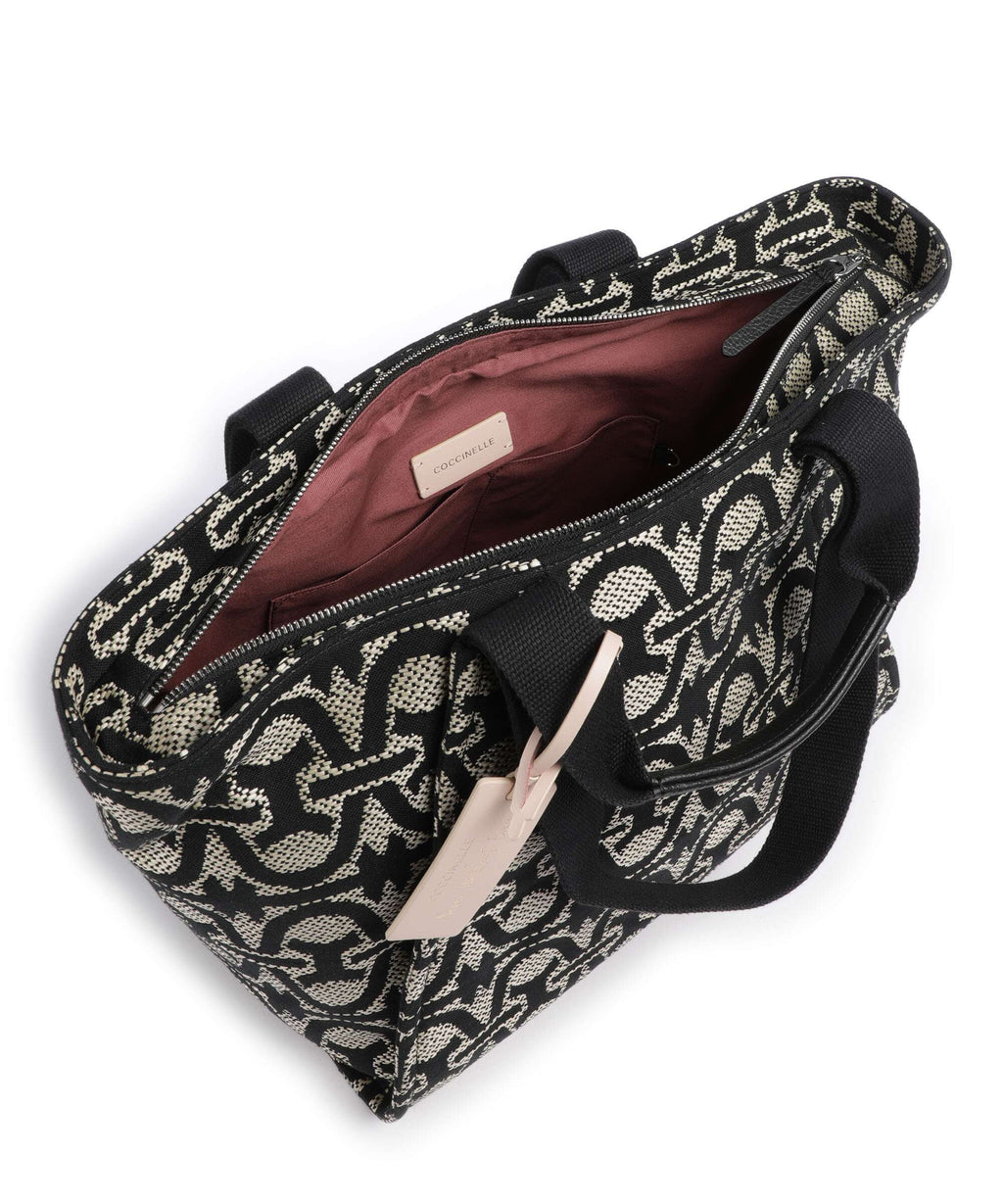 Coccinelle Never Without Bag Summer Monogram Tote bag multicolour/noir