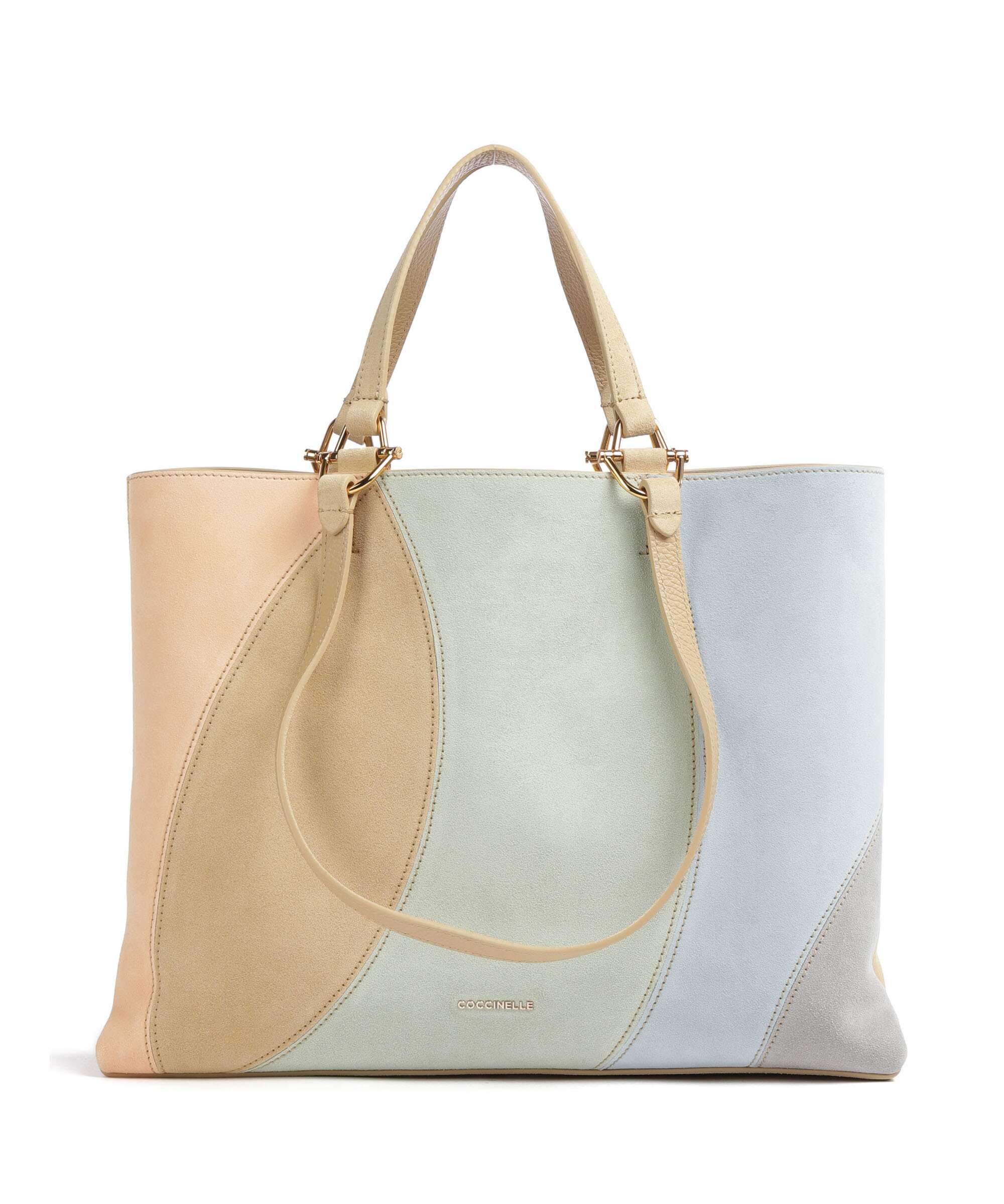 Coccinelle Hop On Suede Tote bag multicolour/sun