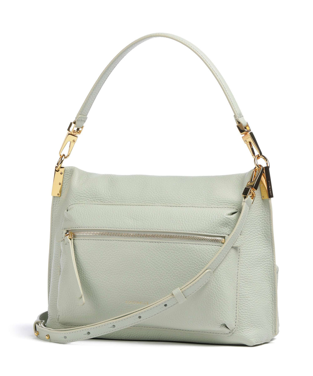 Coccinelle Hyle Hobo bag celadon green