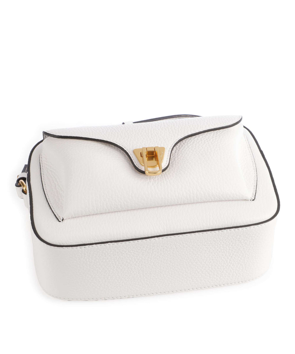 Coccinelle Beat Soft Crossbody bag brillant white