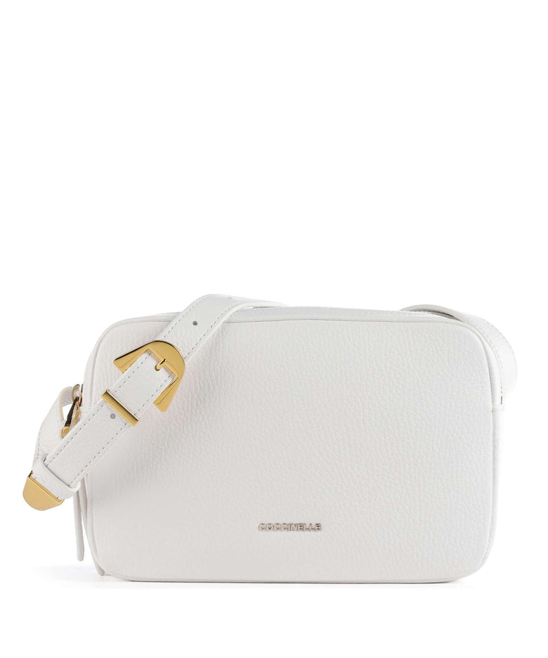 Coccinelle Gleen Crossbody bag brillant white
