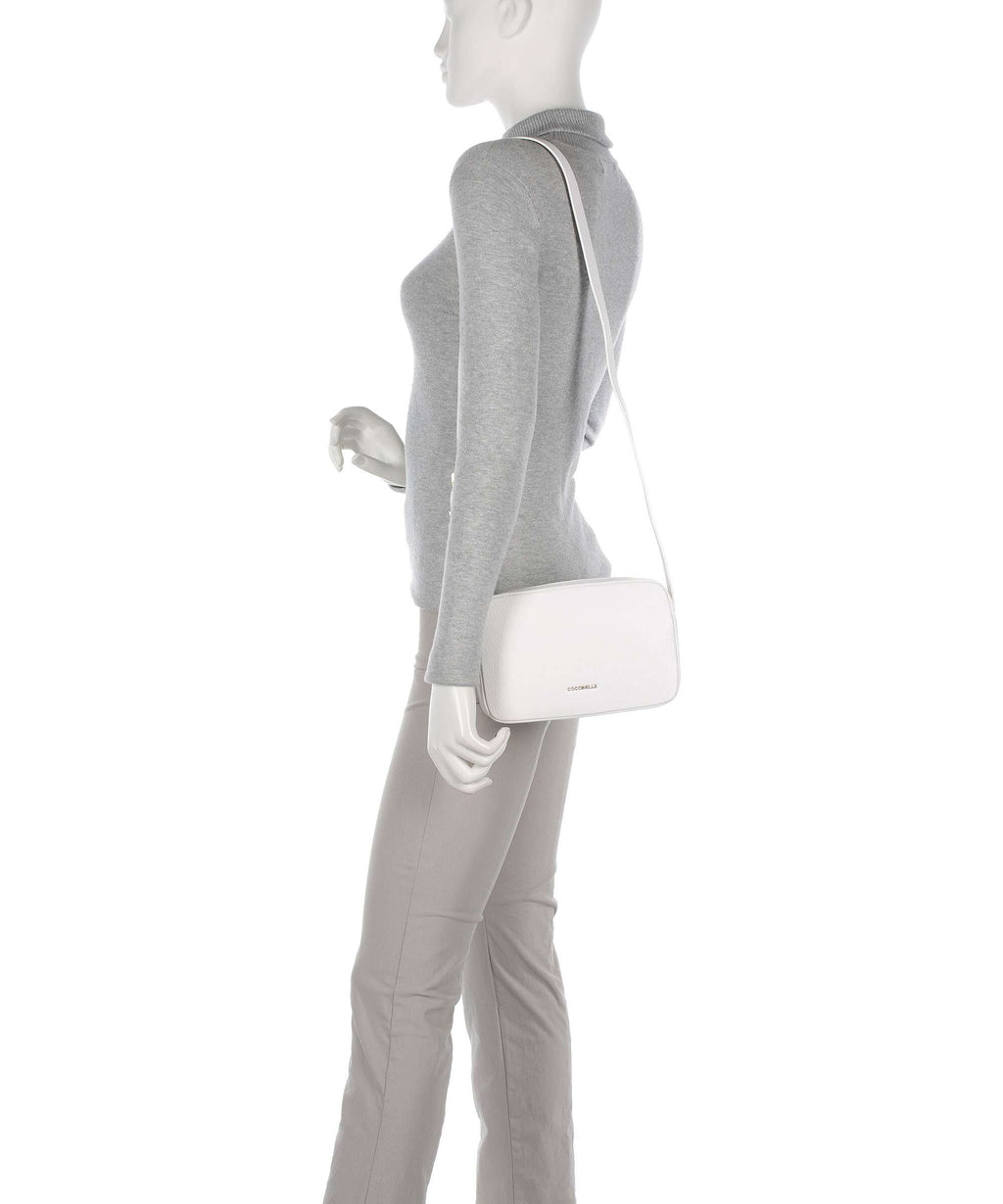 Coccinelle Gleen Crossbody bag brillant white