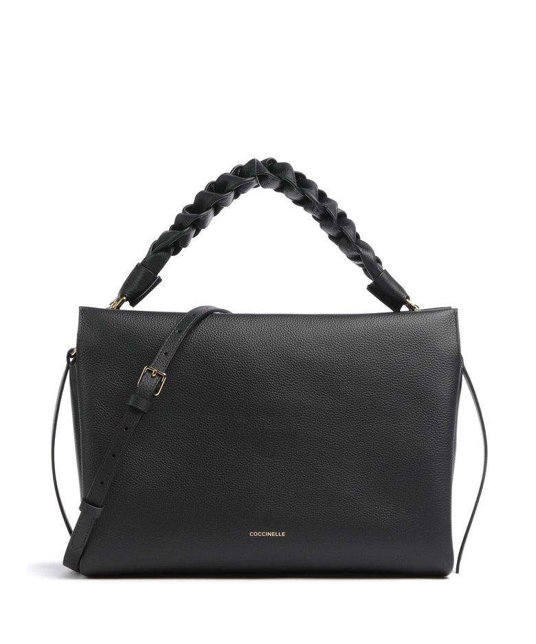 Coccinelle Boheme Grana Double Hobo bag noir/cuir