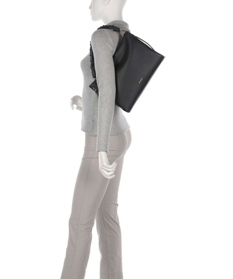 Coccinelle Boheme Grana Double Hobo bag noir/cuir