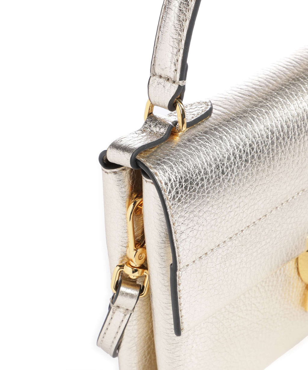 Coccinelle Arlettis Handbag pale gold