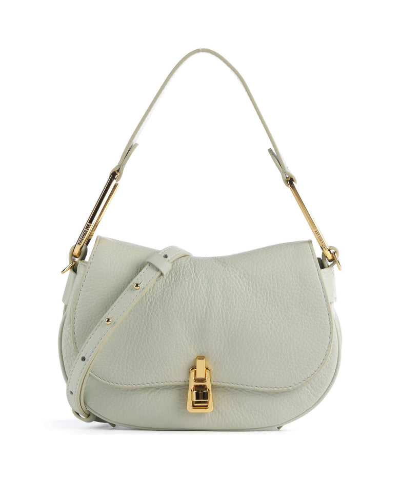 Coccinelle Magie Soft Shoulder bag celadon green