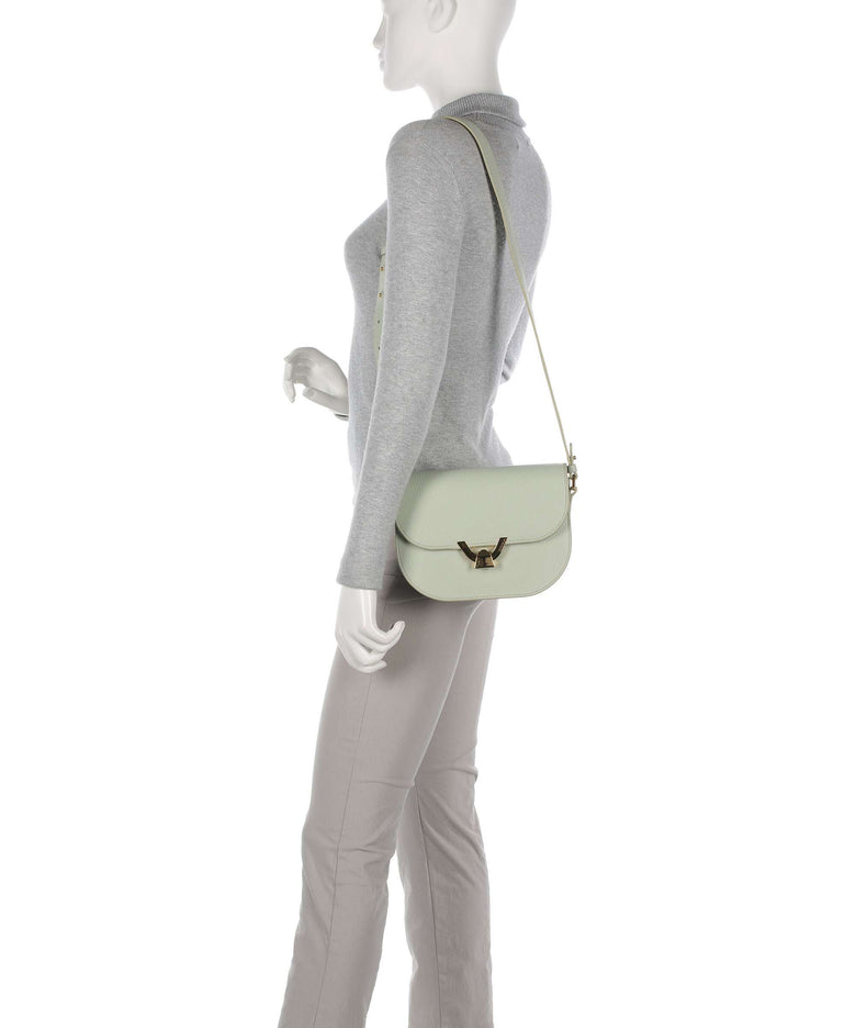 Coccinelle Dew Crossbody bag celadon green
