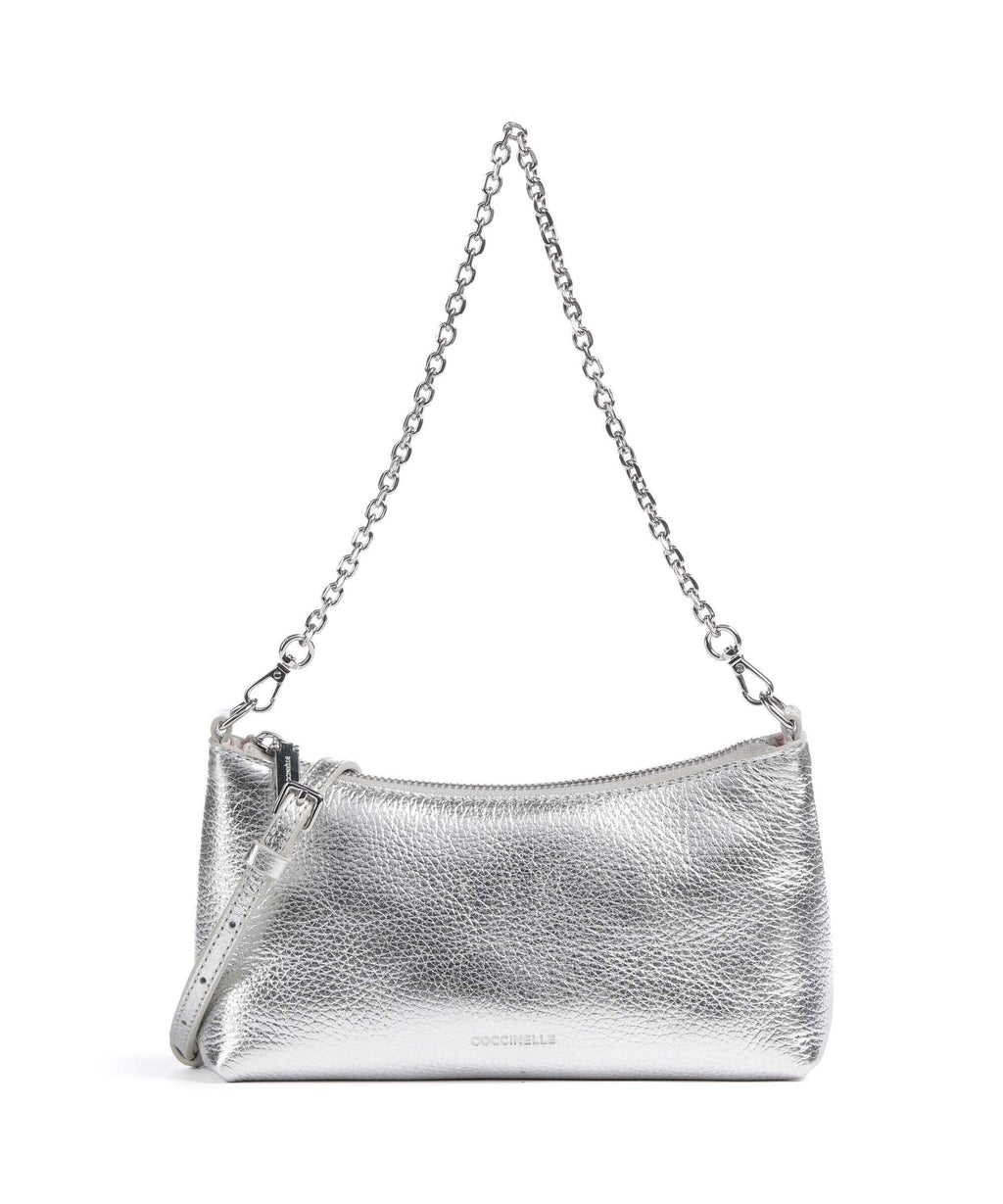 Coccinelle Aura Shoulder bag silver