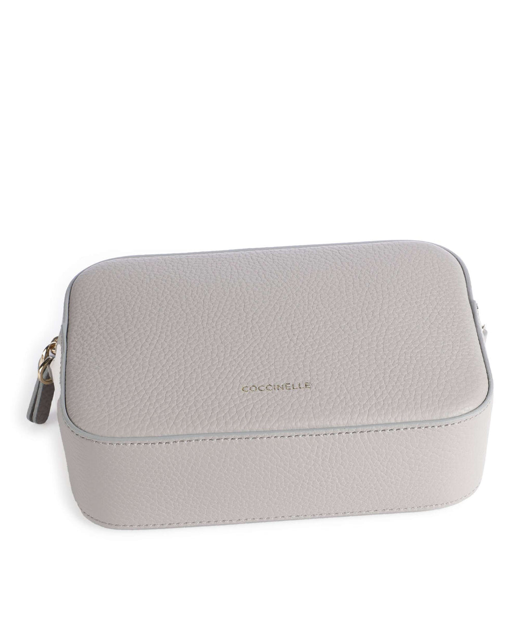 Coccinelle Tebe Crossbody bag light grey