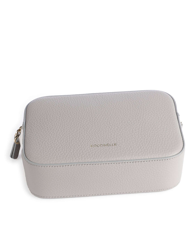 Coccinelle Tebe Crossbody bag light grey
