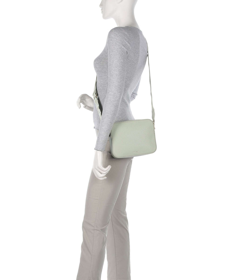 Coccinelle Tebe Crossbody bag celadon green