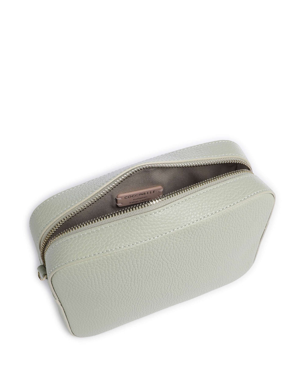 Coccinelle Tebe Crossbody bag celadon green