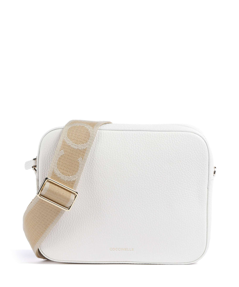 Coccinelle Tebe Crossbody bag brilliant white