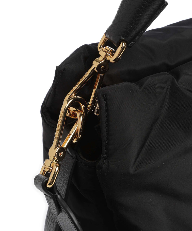Coccinelle Boheme Puffy Nylon Shoulder bag noir
