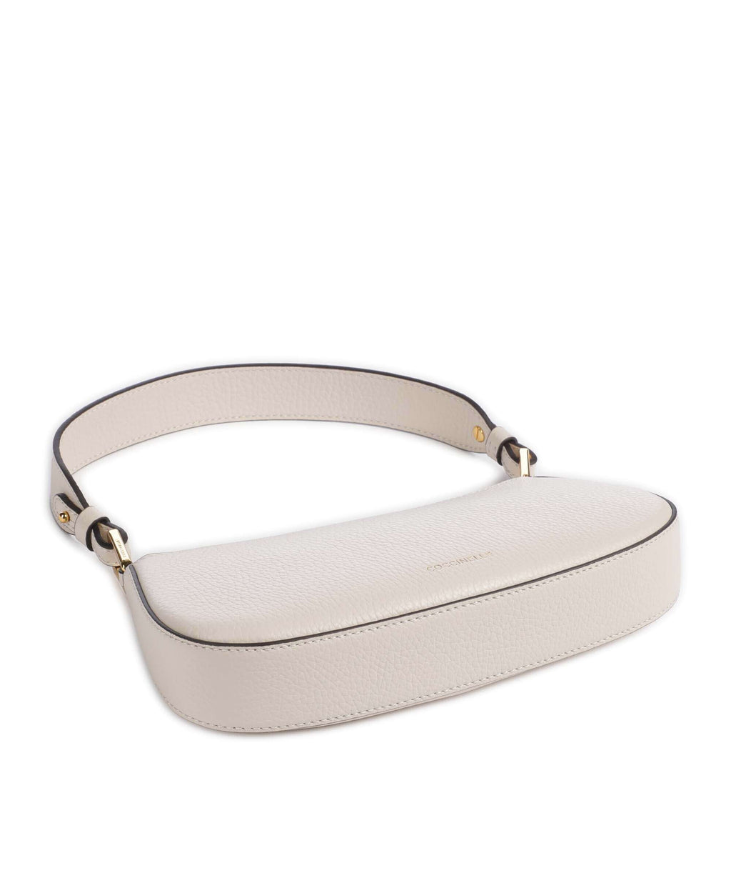 Coccinelle Merveille Shoulder bag lambskin white