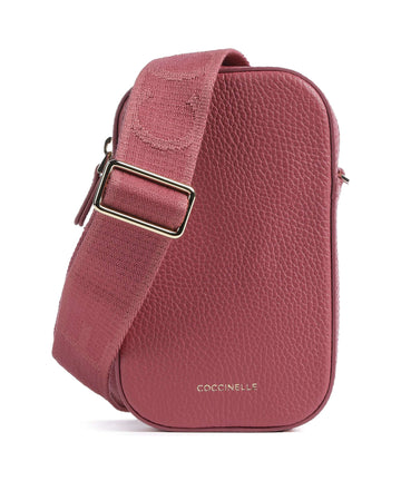 Coccinelle Tebe Borsetta porta cellulare rosewood