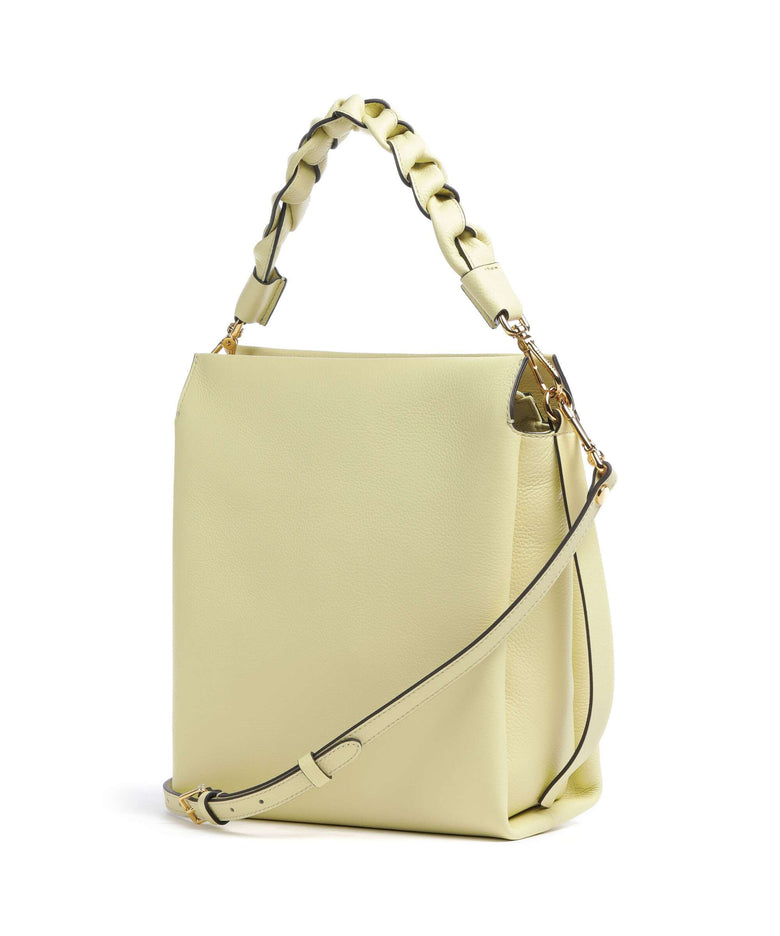 Coccinelle Boheme Grana Double Handbag lime wash/powder pink
