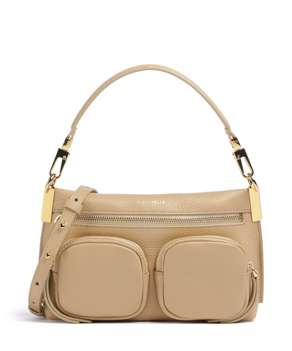 Coccinelle Hyle Shoulder bag fresh beige