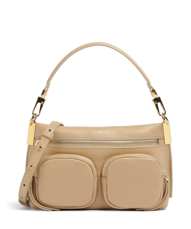 Coccinelle Hyle Shoulder bag fresh beige