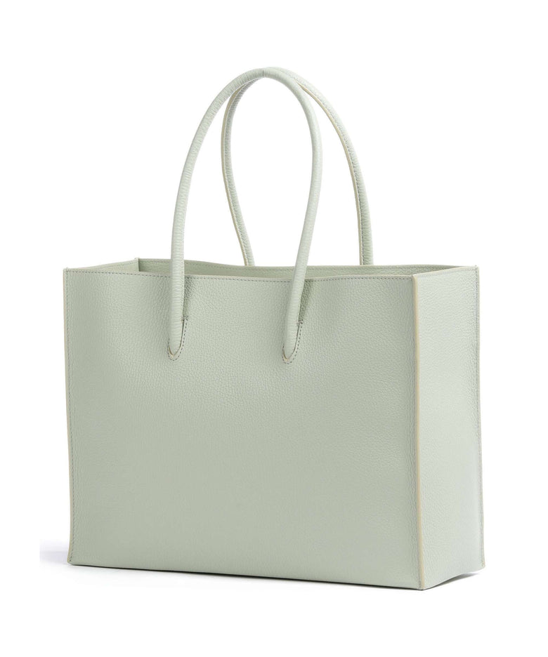 Coccinelle Myrtha Maxi Logo Tote bag celadon green