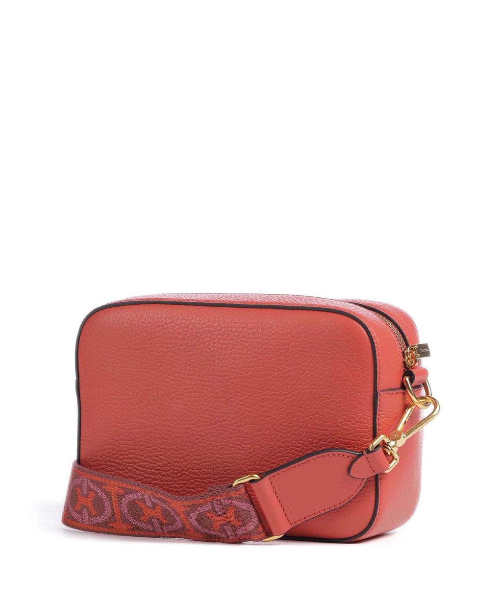 Coccinelle Beat Soft Ribbon Crossbody bag grenadine red